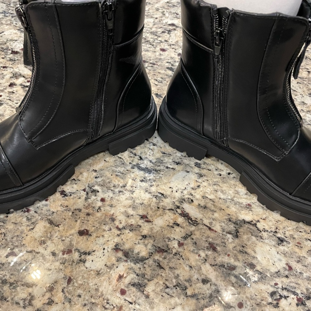 Black Combat Boots